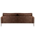 3-Sitzer Sofa Sauvo Antiklederlook - Microfaser Yaka: Braun