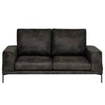 2,5-Sitzer Sofa Grossa Antiklederlook - Microfaser Goda: Anthrazit