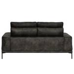 2,5-Sitzer Sofa Grossa Antiklederlook - Microfaser Goda: Anthrazit