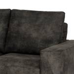 2,5-Sitzer Sofa Grossa Antiklederlook - Microfaser Goda: Anthrazit