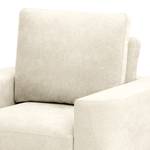 Fauteuil XXL Grossa Chenille - Tissu Stormy: Crème