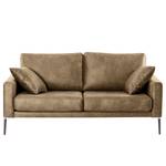 2,5-Sitzer Sofa Sauvo Antiklederlook - Microfaser Yaka: Muskat