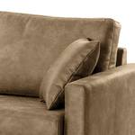 2,5-Sitzer Sofa Sauvo Antiklederlook - Microfaser Yaka: Muskat