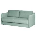 Schlafsofa KAYLA mit Matratze Cord - Cordstoff Lola: Babyblau