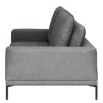 2,5-Sitzer Sofa Grossa Chenille - Webstoff Stormy: Dunkelgrau