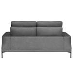 2,5-Sitzer Sofa Grossa Chenille - Webstoff Stormy: Dunkelgrau