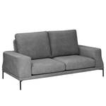 2,5-Sitzer Sofa Grossa Chenille - Webstoff Stormy: Dunkelgrau