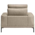 Fauteuil XXL Grossa Chenille - Tissu Stormy: Cappuccino