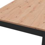 Table Cotillo Panneau aggloméré - Imitation chêne Artisan / Anthracite - Largeur : 120 cm