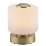 Tafellamp Bota melkglas/ijzer - 1 lichtbron - Messing
