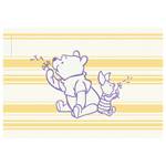 Leinwandbild Winnie the Pooh Dandelions Vlies - Mehrfarbig - 40 x 60 cm