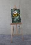 Leinwandbild Sneaky Monkey Vlies - Mehrfarbig - 40 x 60 cm