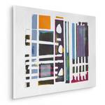 Impression sur toile Difficult Puzzle Intissé - Multicolore - 60 x 90 m
