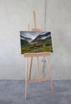 Impression sur toile Moody Mountains Intissé - Multicolore - 60 x 40 m