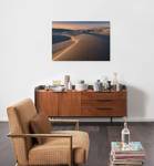 Leinwandbild Sand Storm Vlies - Mehrfarbig - 90 x 60 cm