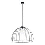 Suspension Coop 1 ampoule Fer - Noir - Diamètre : 57 cm