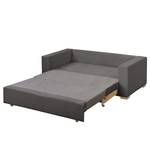 Schlafsofa LATINA Basic Cord - Cordstoff Poppy: Grau - Breite: 173 cm