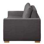 Schlafsofa LATINA Basic Cord - Cordstoff Poppy: Grau - Breite: 173 cm