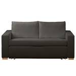 Schlafsofa LATINA Basic Bouclè - Bouclé Stoff Abby: Anthrazit - Breite: 173 cm