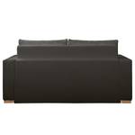 Schlafsofa LATINA Basic Bouclè - Bouclé Stoff Abby: Anthrazit - Breite: 173 cm