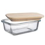Lunchbox NATURALS Borosilikatglas / Bambus - Transparent