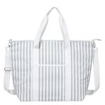 Borsa termica KEEP COOL Cotone / Alluminio lucidato - Grigio