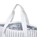 Borsa termica KEEP COOL Cotone / Alluminio lucidato - Grigio