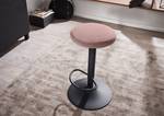 Tabouret de bar Nardone Velours / Fer - Rose vieilli