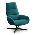 Relaxfauteuil Turami Turquoise - Velours