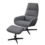 Fauteuil relax Turami Aluminium / Acier - Gris - Tissu