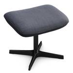 Relaxfauteuil Turami Blauw grijs - Platweefsel