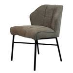 Chaise Zazid Fer / Velours - Taupe