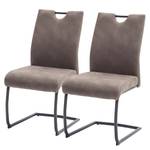 Chaises cantilever Marioco - Lot de 2 Sable