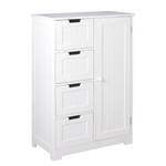 Meuble bas Patti MDF - Blanc - Largeur : 56 cm