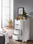 Meuble bas Patti MDF - Blanc - Largeur : 56 cm