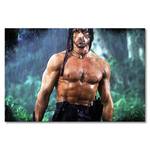 Leinwandbild Rambo Fichte Massiv / Mischgewebe - 80 x 120 cm