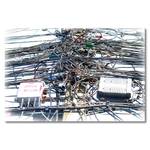Leinwandbild Cable Chaos