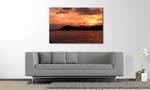 Quadro Srilankan Sundown Abete massello / Tessuto misto - 80 x 120 cm