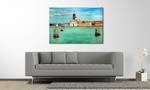 Afbeelding Venice massief sparrenhout/textielmix - 80 x 120 cm