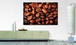 Leinwandbild Coffee Fichte Massiv / Mischgewebe - 80 x 120 cm