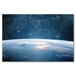 Afbeelding Earth Planet I massief sparrenhout/textielmix - 80 x 120 cm