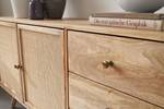 Dressoir San Martin massief mangohout - bruin/goudkleurig