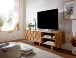 Tv-meubel Timbues spaanplaat/deels massief eikenhout