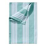 Asciugamano da cucina LOFT Cotone - Verde / Bianco