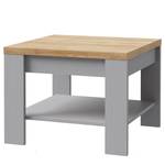 Table basse Vassia Imitation chêne Riviera / Gris - Largeur : 60 cm