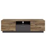 Meuble TV Jumapo Marron - Bois manufacturé - 180 x 49 x 52 cm