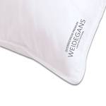 Coussin en duvet Weidegans Trio 100 % duvet / Coton - Blanc - 50 x 70 cm