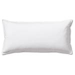 Coussin DeLuxe 60 Plumes / Duvet / Coton - Blanc - 40 x 80 cm