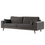 2-Sitzer Sofa BOVLUND Samt Sadia: Dunkelgrau