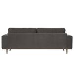 2-Sitzer Sofa BOVLUND Samt Sadia: Dunkelgrau